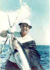 Ed Stacy aboard Scottie Craft